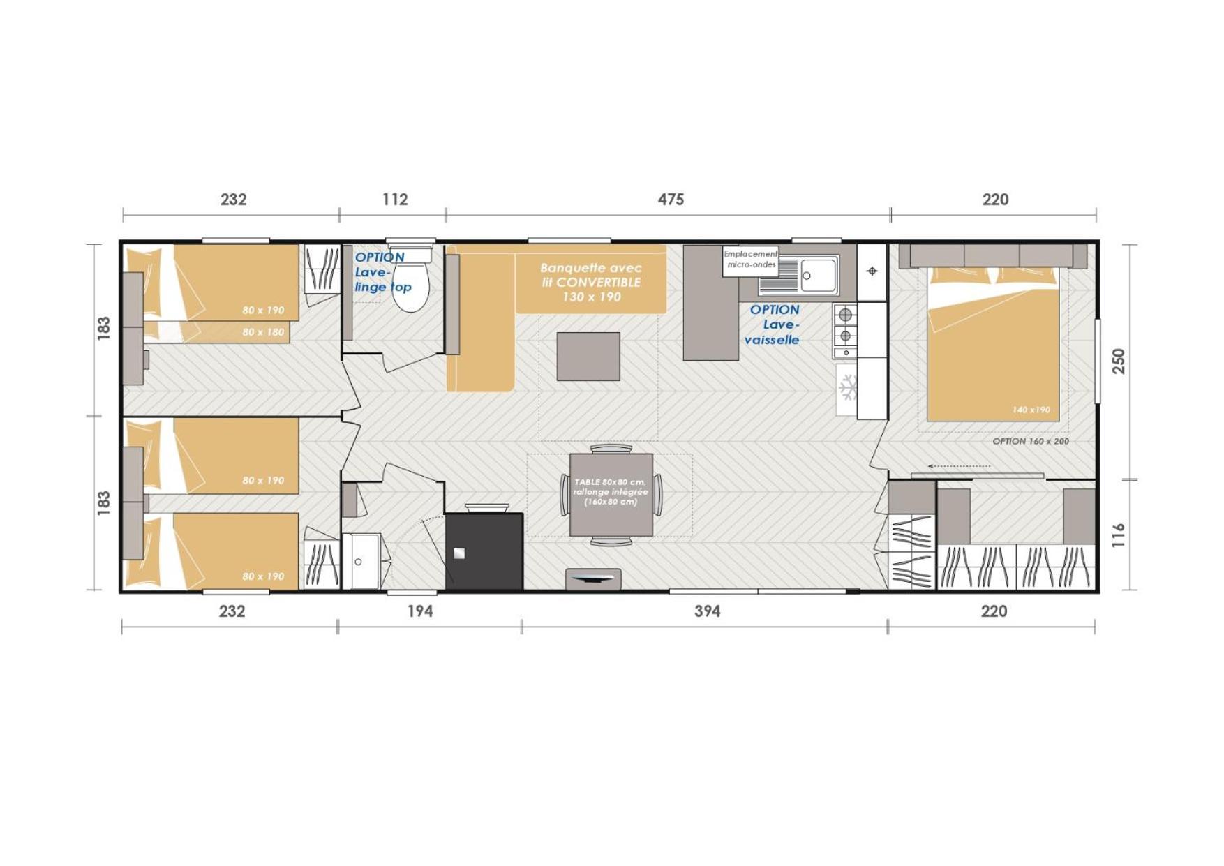 Superbe Mobil Home 6-8 Personnes Saint-Jean-de-Monts Dış mekan fotoğraf